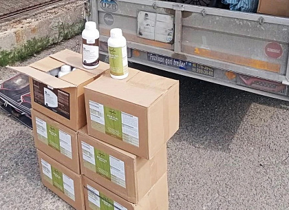 В Оренбуржье не пропустили более тысячи литров удобрений из Узбекистана